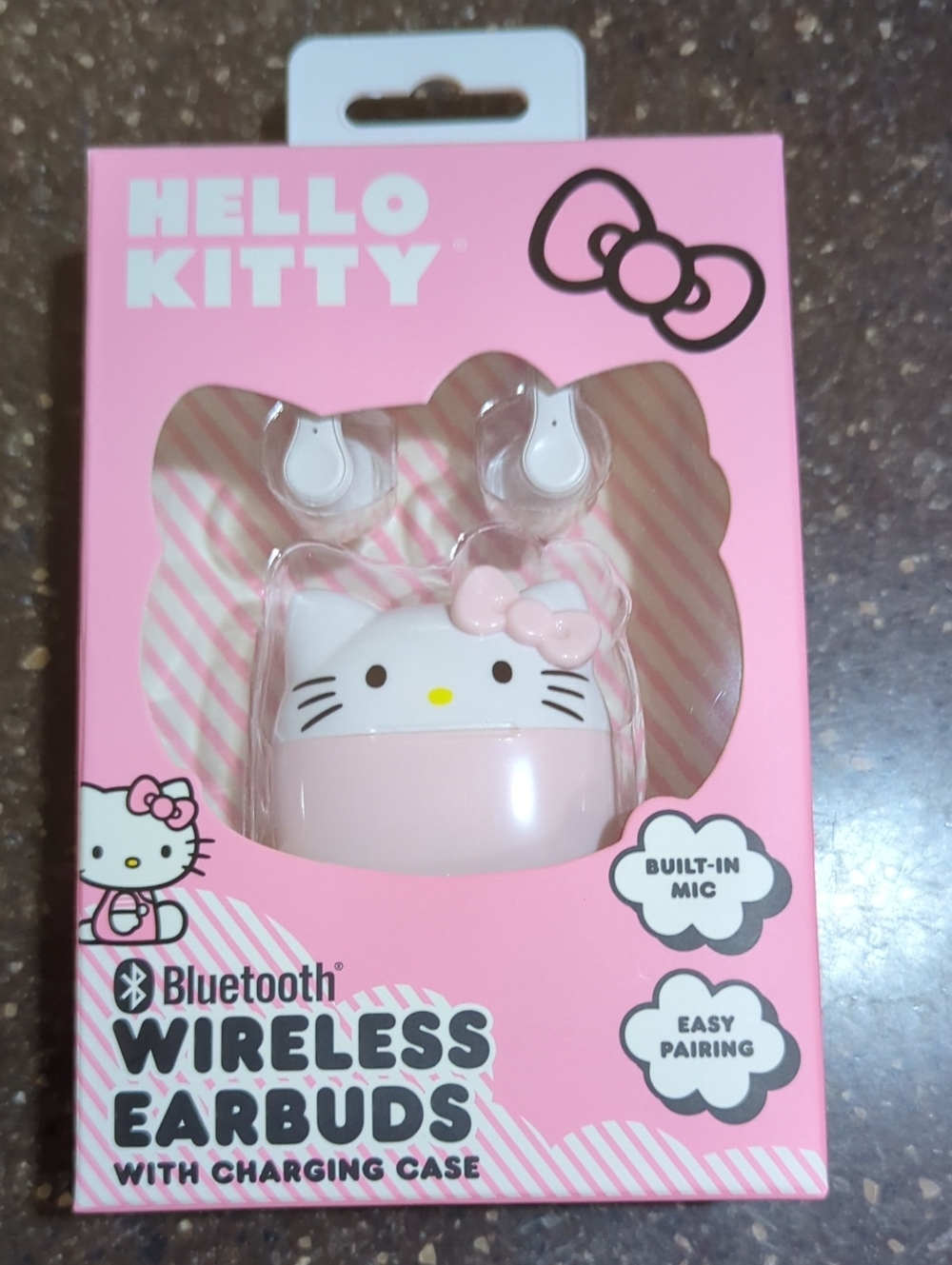 Hello Kitty Wireless Bluetooth Earbuds - Pink